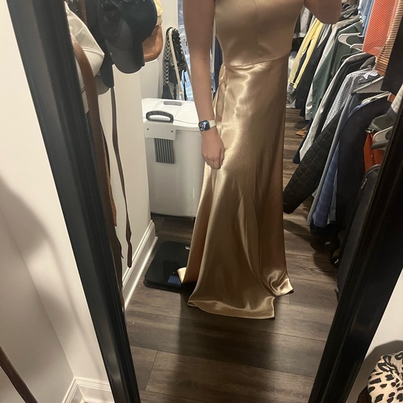 Jenny Yoo Ariana Pale Gold - Picture 3 of 5